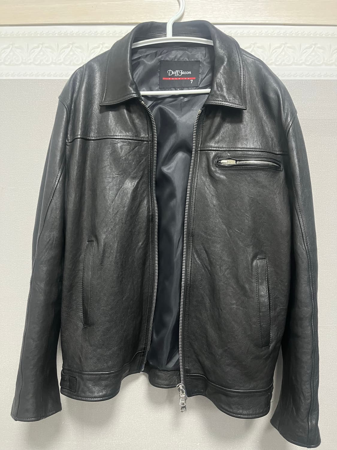 도프제이슨 프리미엄 양가죽 라이더자켓 상품이미지3