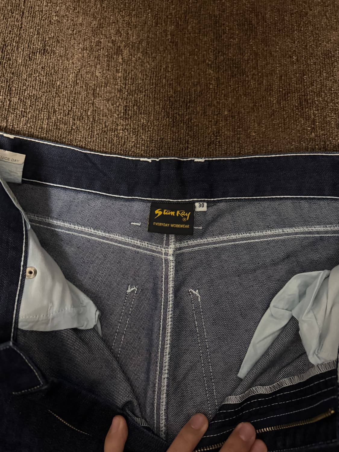 Stan ray denim wide pants 상품이미지2