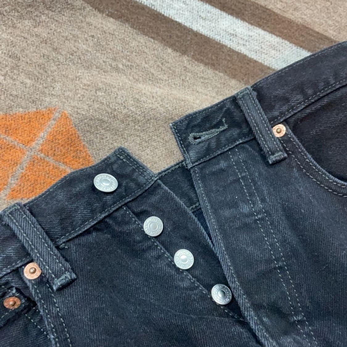 [30인치] 리바이스 501 버튼플라이 블랙진 상품이미지6