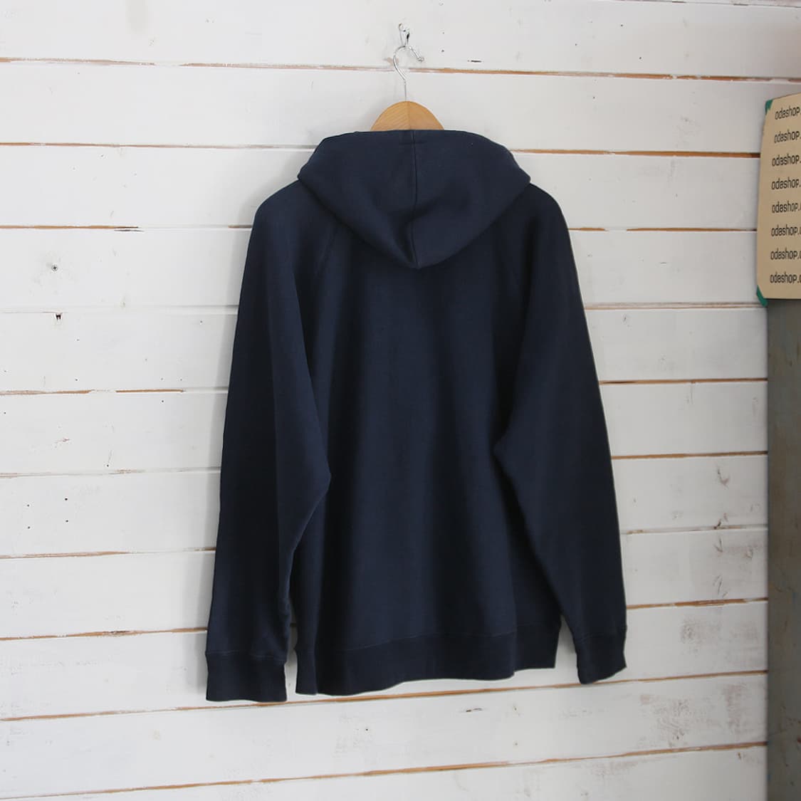 (착용컷) 스웻 후드 집업 자켓 (남성용 105) 상품이미지2