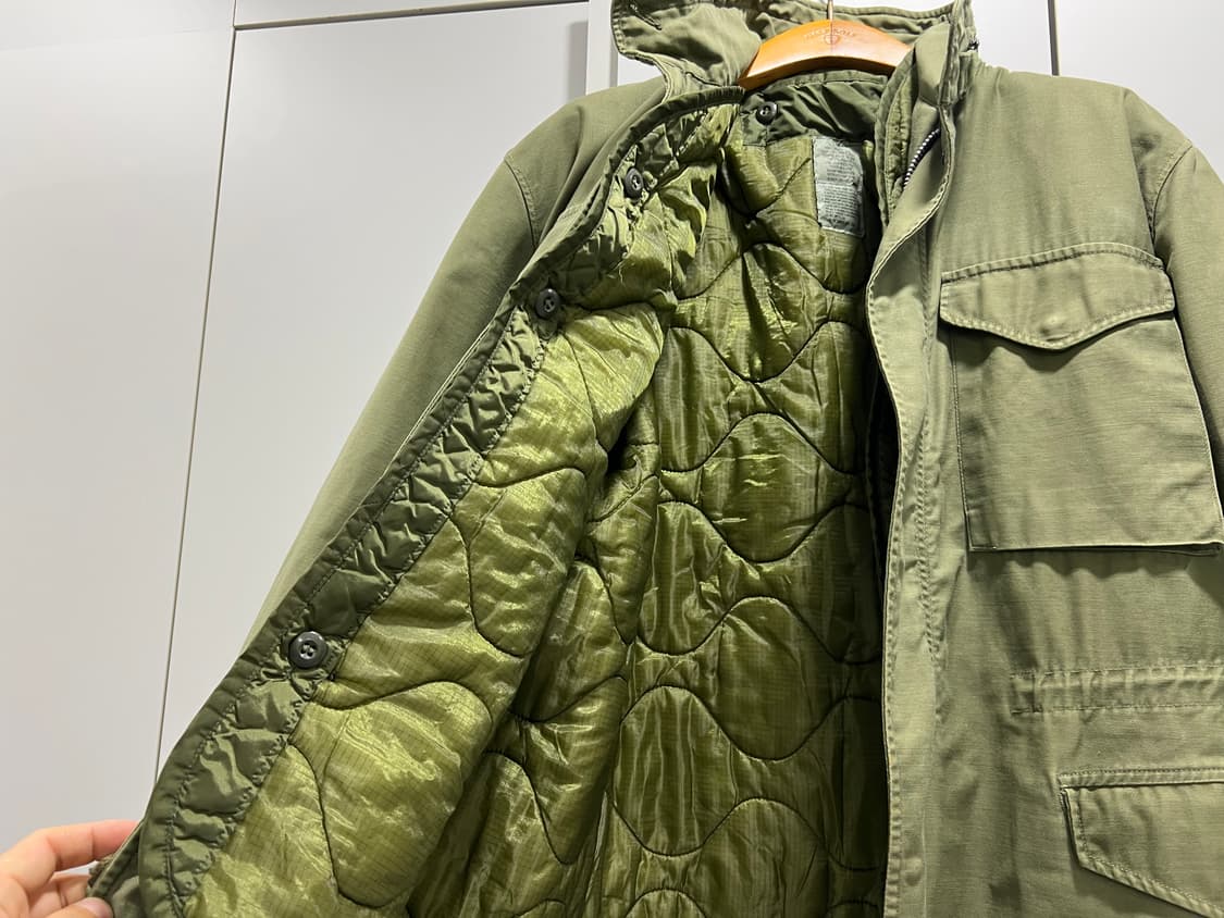 M65 필드자켓 2세대 L  탈론지퍼 (내피외피) 상품이미지2