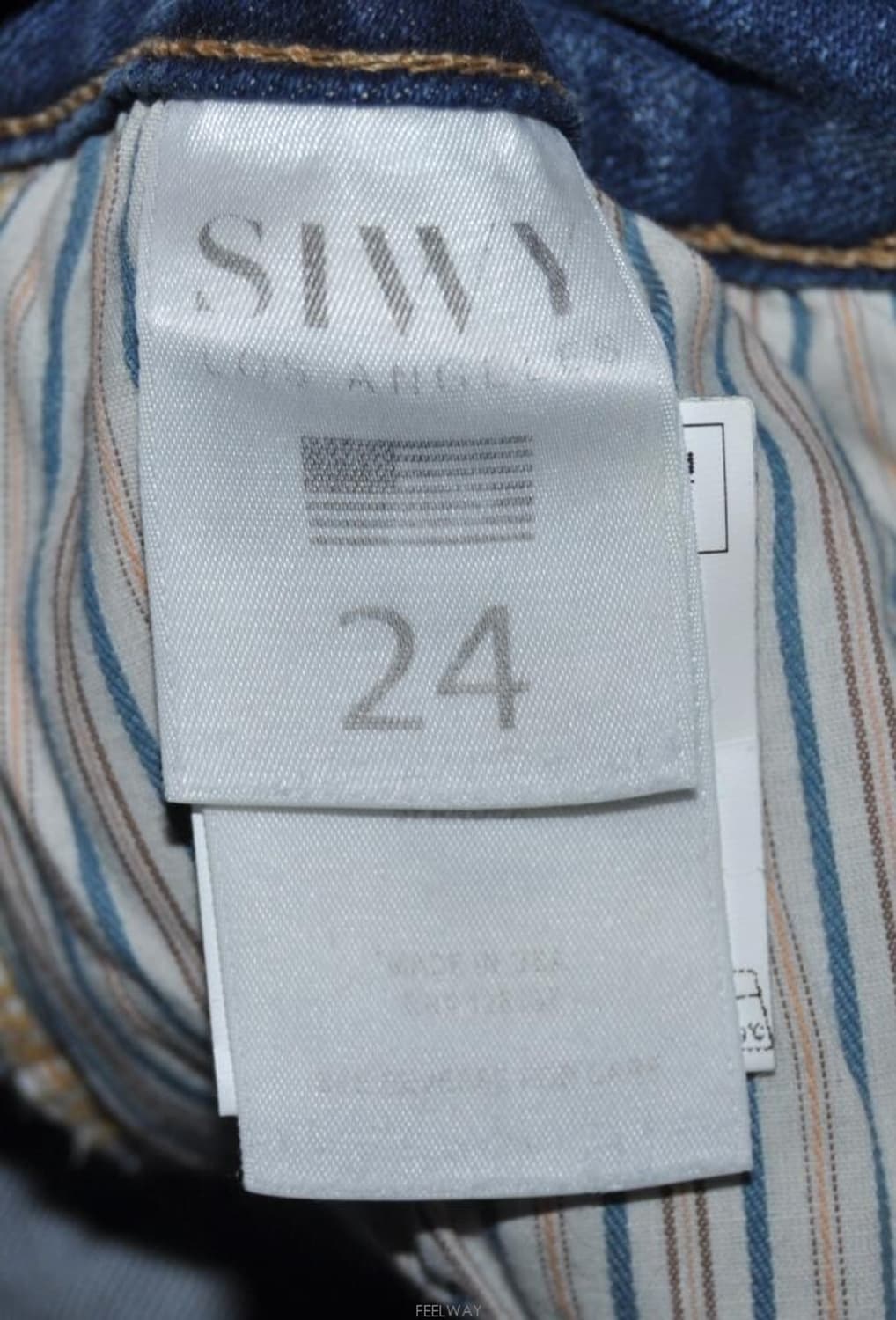 씨위진/여성밑단언발란스데님팬츠(허리24~25) 상품이미지8