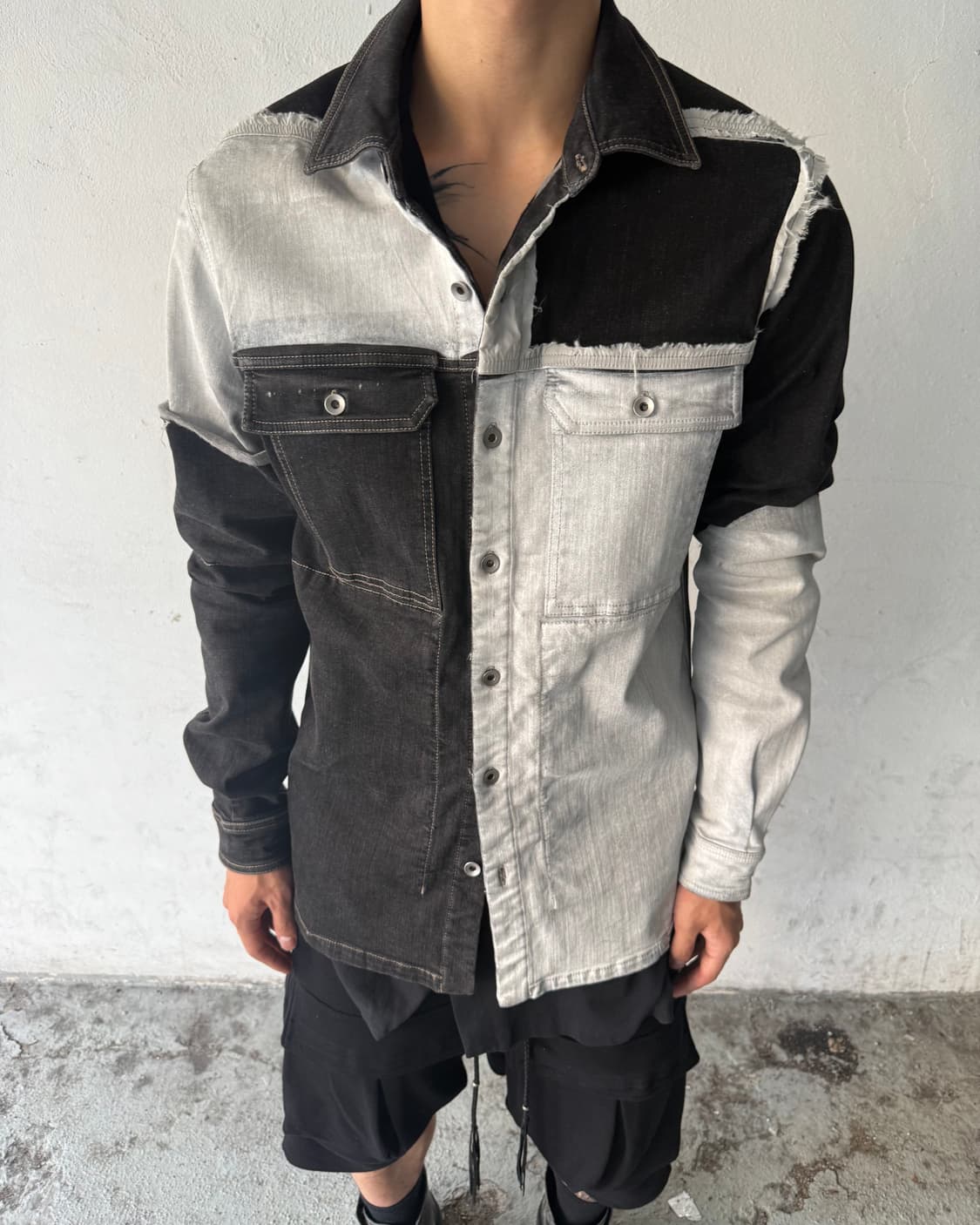 Rick Owens Drkshdw White Wax As Sample 상품이미지1