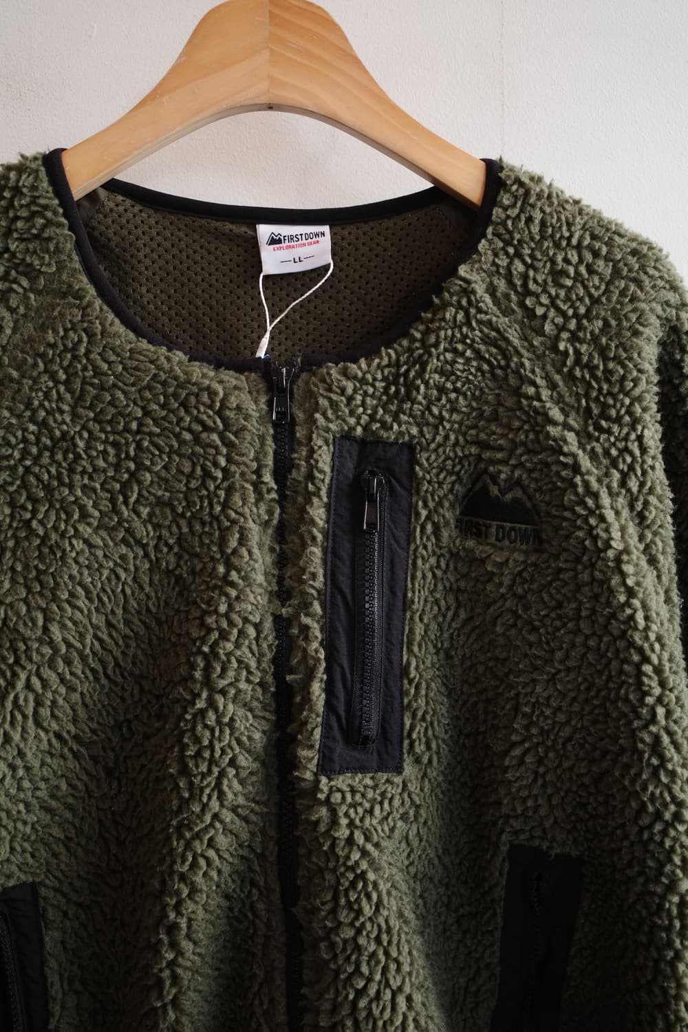 FIRST DOWN 칼라리스 집업 플리스 상품이미지2