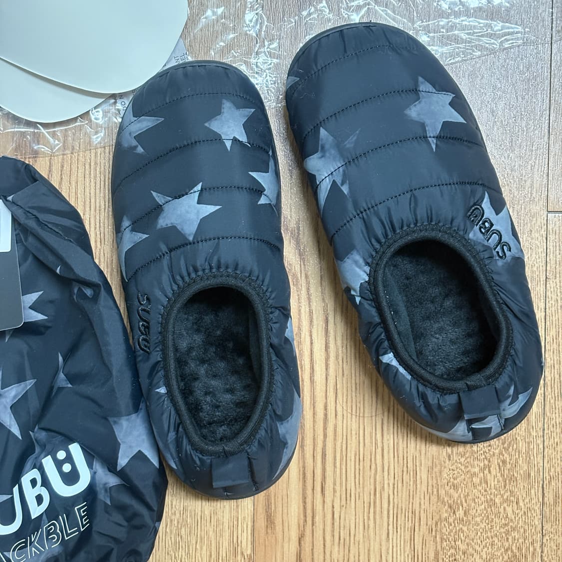 SUBU 스부 패커블 샌들 블랙 스타 사이즈 0 상품이미지4