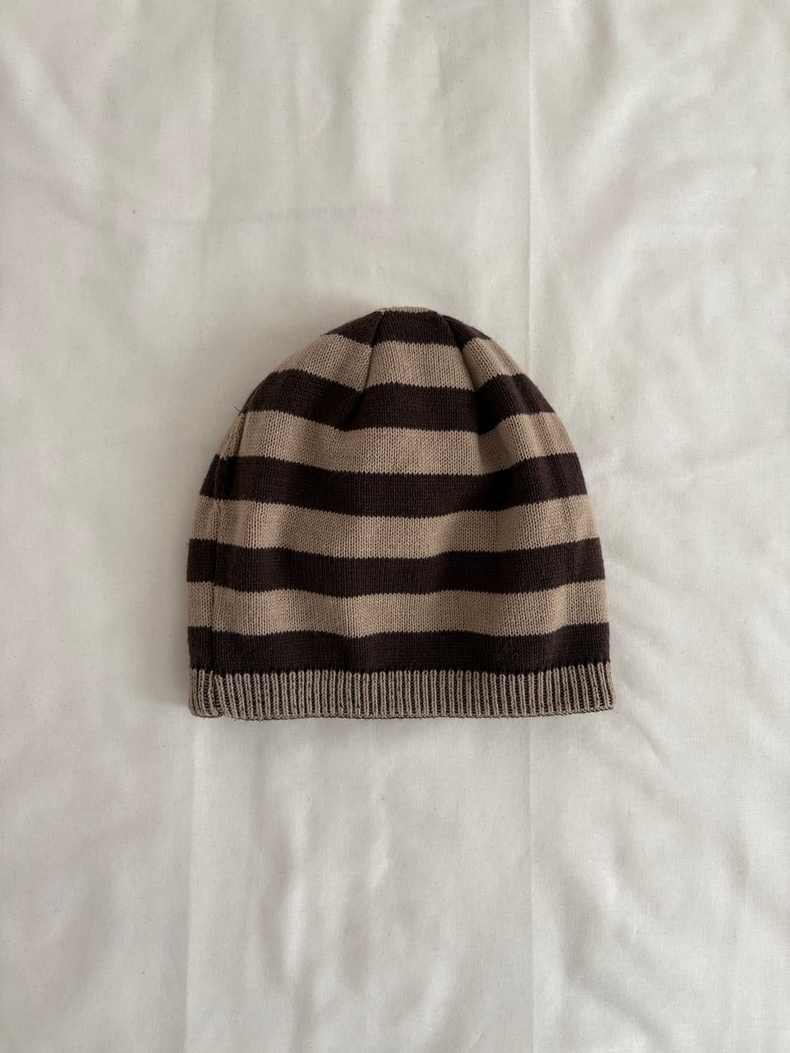vintage 2-way striped big beanie 상품이미지1