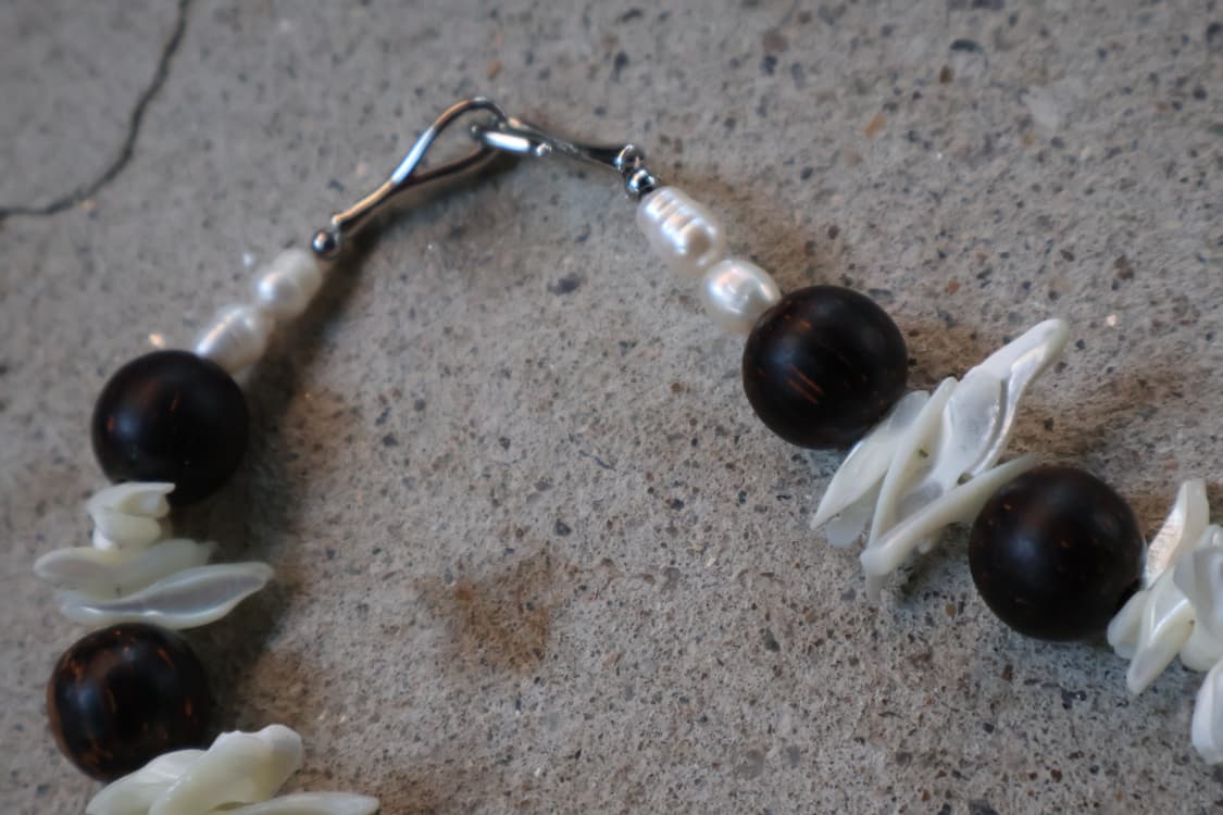 [heureul] shell drift wood necklace 상품이미지6