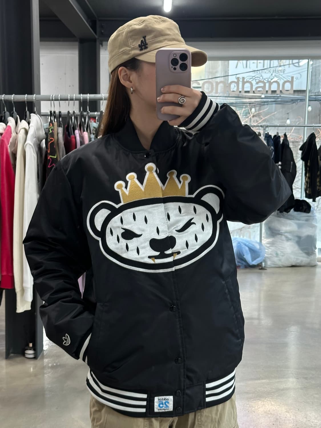 아디다스 25주년 니고베어 바시티 자켓 상품이미지1