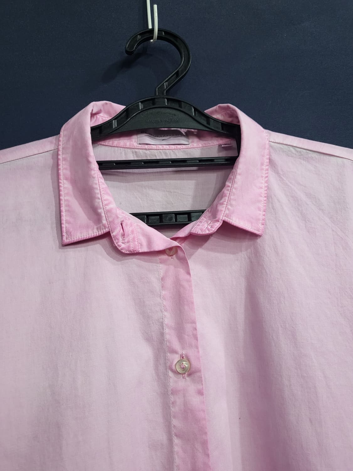 쁘렝땅 플루마낙 스프레이 페인팅 셔츠 상품이미지2