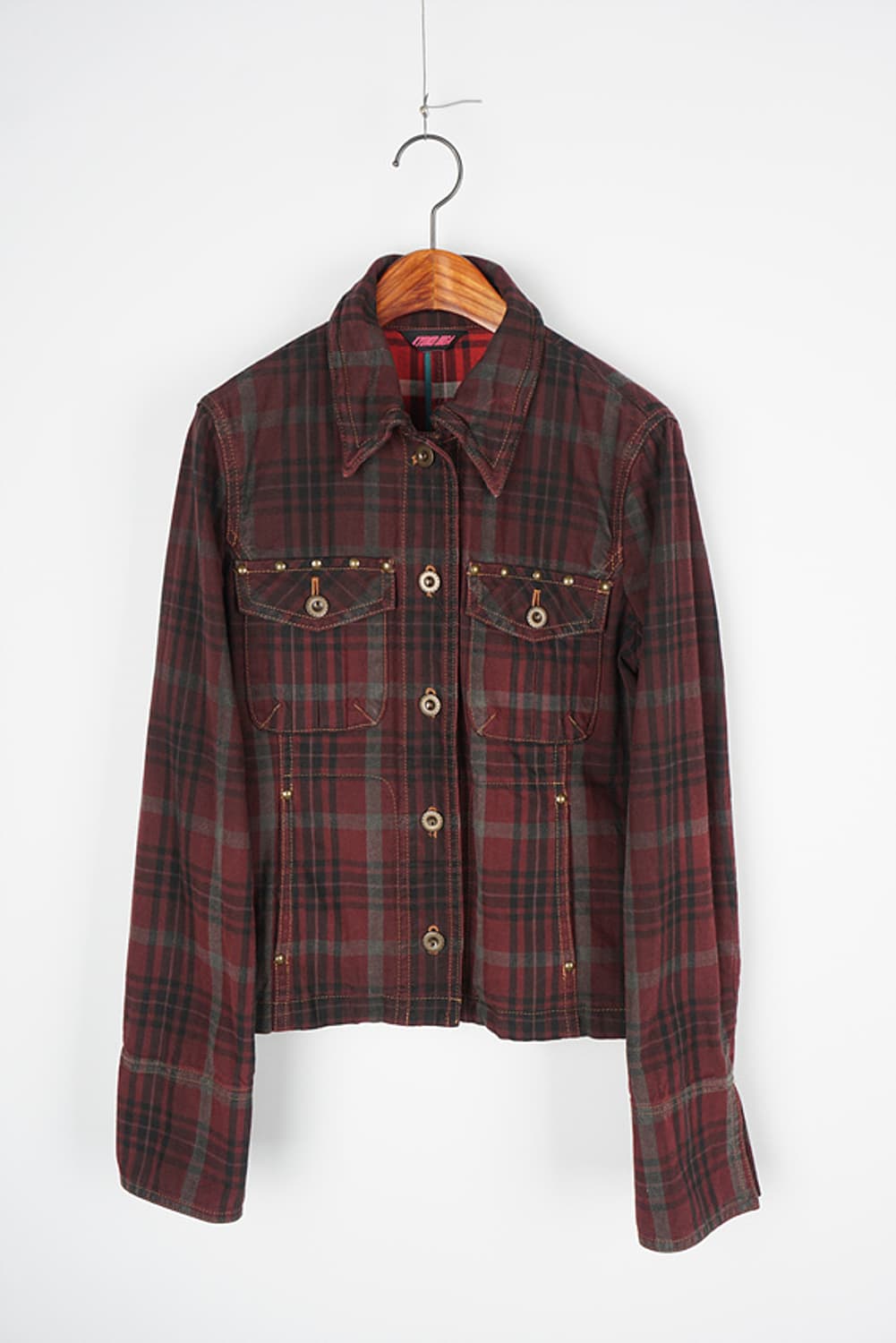 KYOKO HIGA  plaid trucker jacket 상품이미지1