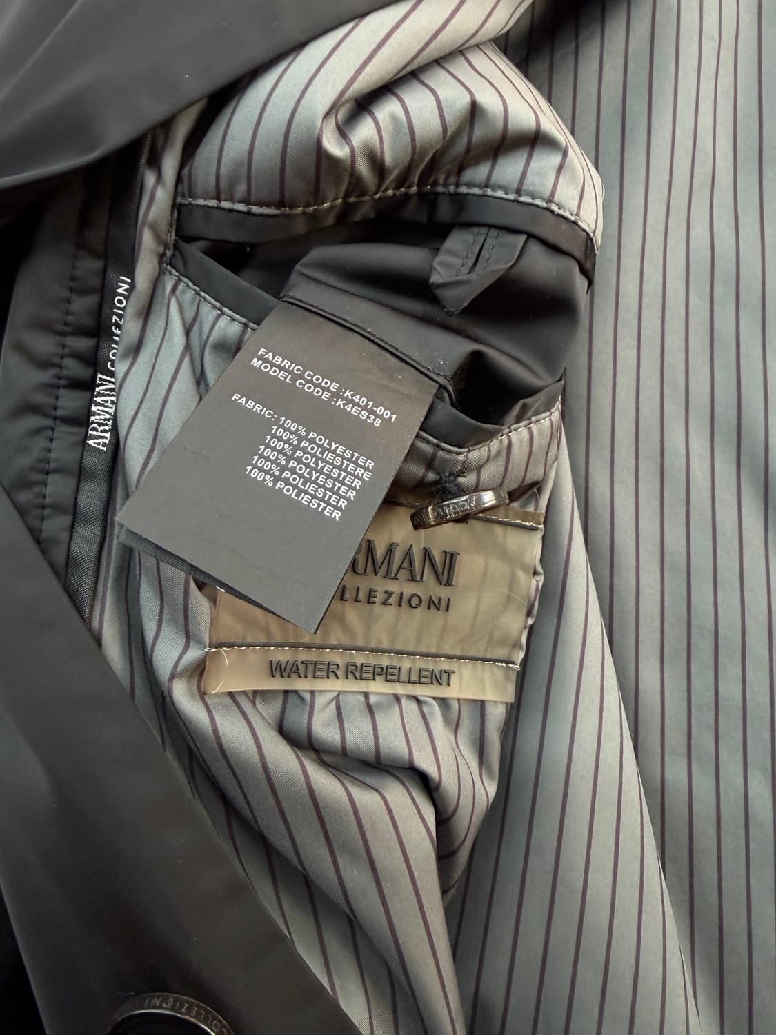 100~105/ 아르마니 꼴레지오니 기능성 패딩 롱코트 자켓 상품이미지9