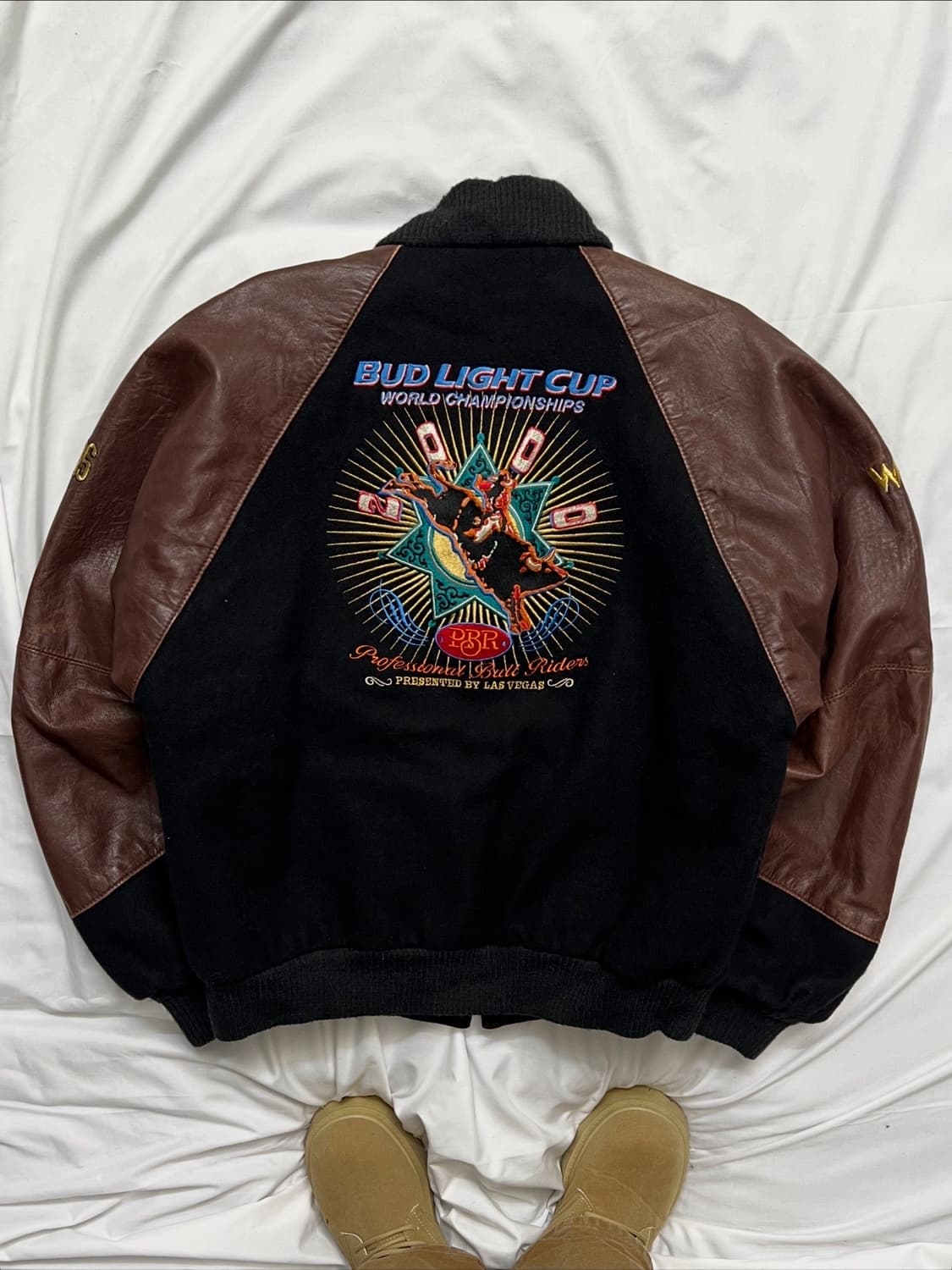 90s Cripple Creek 로데오 바시티자켓 상품이미지4