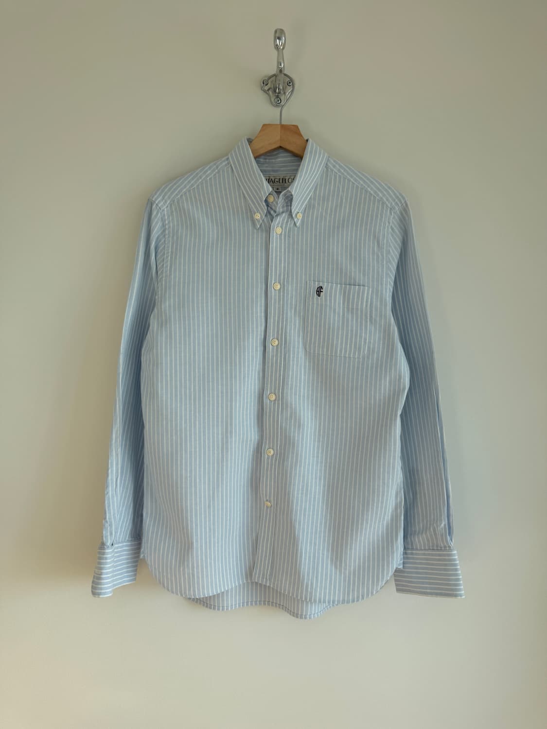 헤리티지 플로스(HERITAGEFLOSS) 핀스트라이프 셔츠 상품이미지1