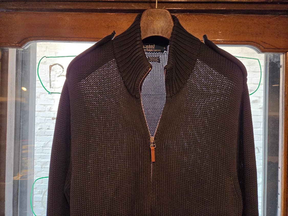 폴로랄프로렌 짚업 가디건 상품이미지6