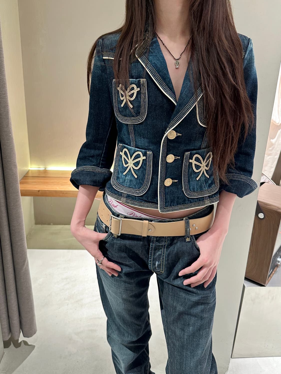 Dsquared2 06springribbon  denim  jacket  상품이미지3