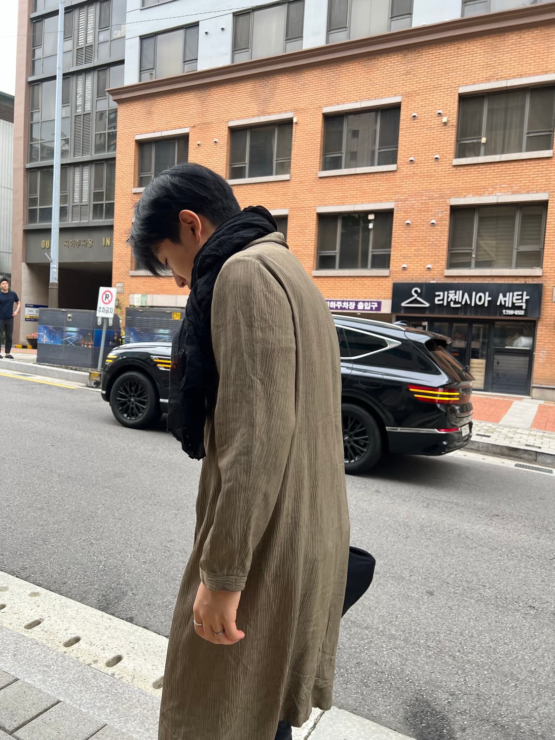 Ma+ maurizio amadei 실크 coat 상품이미지4
