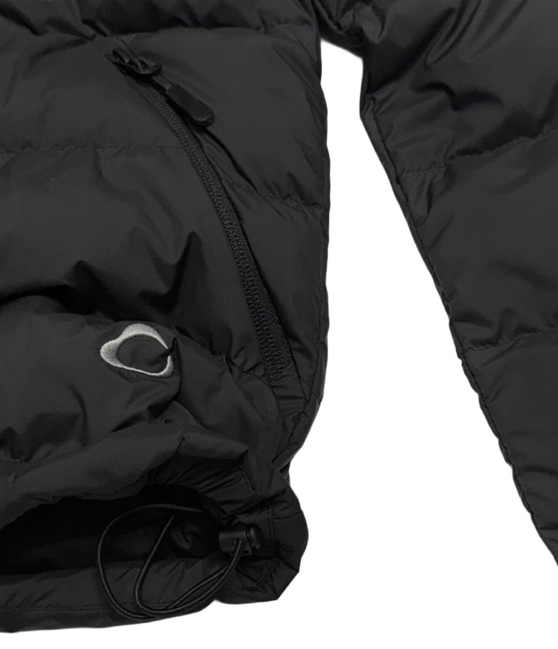 YUE project 후드 패딩 경량패딩 블랙 상품이미지3