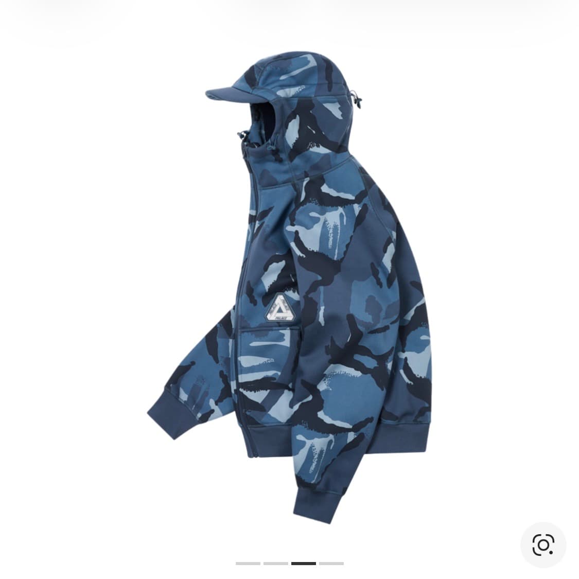 팔라스 / 써멀 본디드 캡 후드 블루 M 상품이미지3