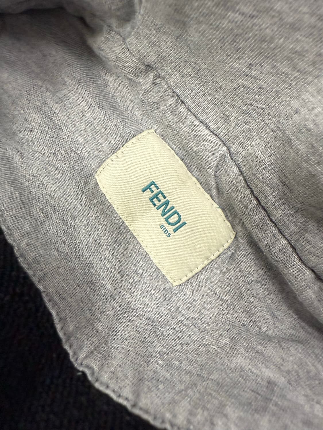 FENDI 펜디 사이드라인 레이어드 빅로고 후드티 키즈10A 상품이미지6