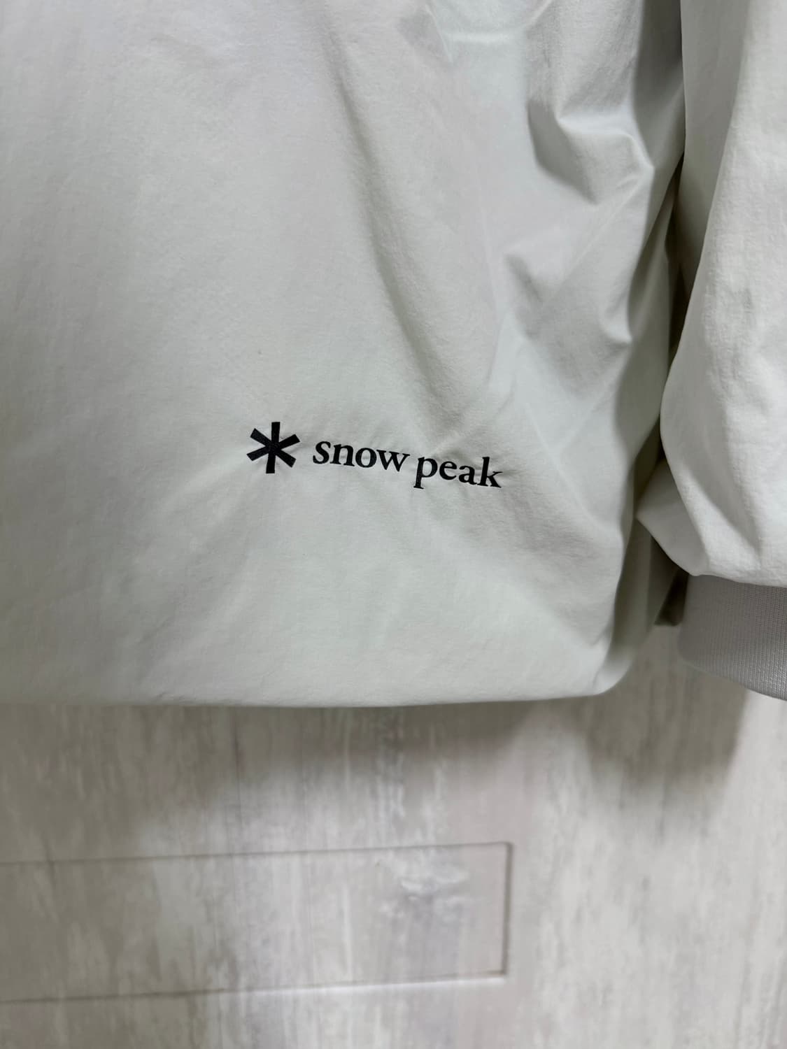 남성 100 / 스노우피크 씬테크 맨투맨 바람막이 상품이미지3