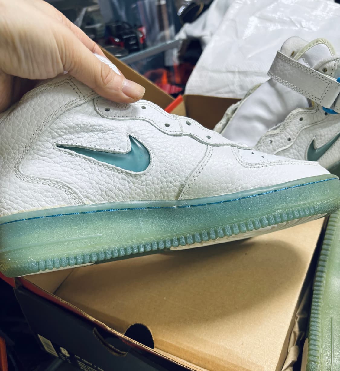 나이키 에어포스1 하늘완창 신품 260 상품이미지1