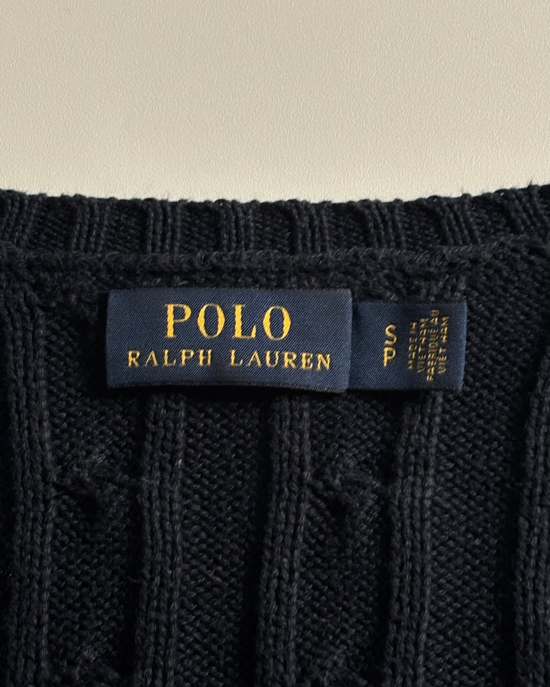 Polo 폴로 랄프로렌 신형 우먼라인 케이블 브이넥 니트 상품이미지3