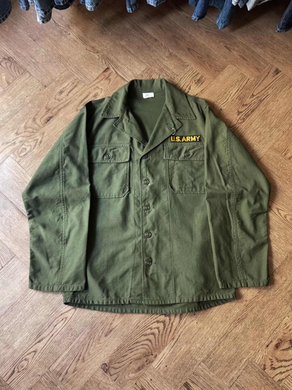 [S]50's 오리지널 U.S ARMY OG-107 1세대 밀리터리 셔츠 상품이미지1