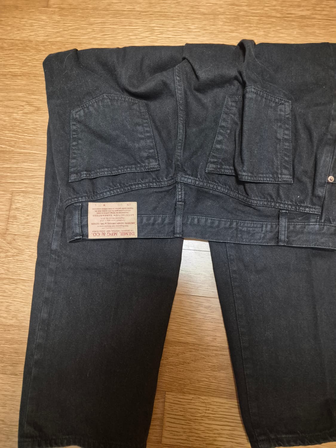 데밀 블랙 셀비지 상품이미지4