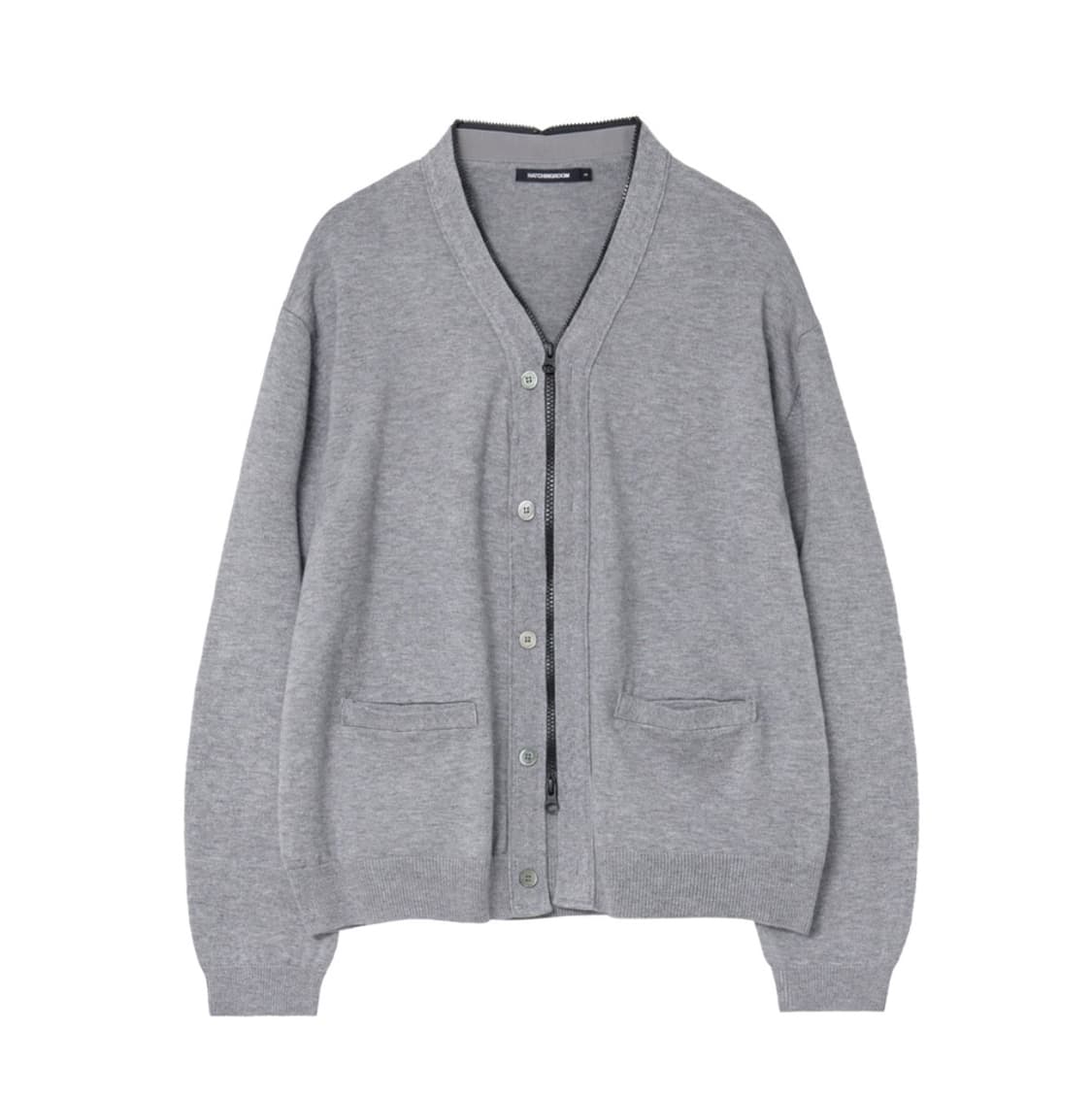 해칭룸 Zip Cardigan Grey 상품이미지1
