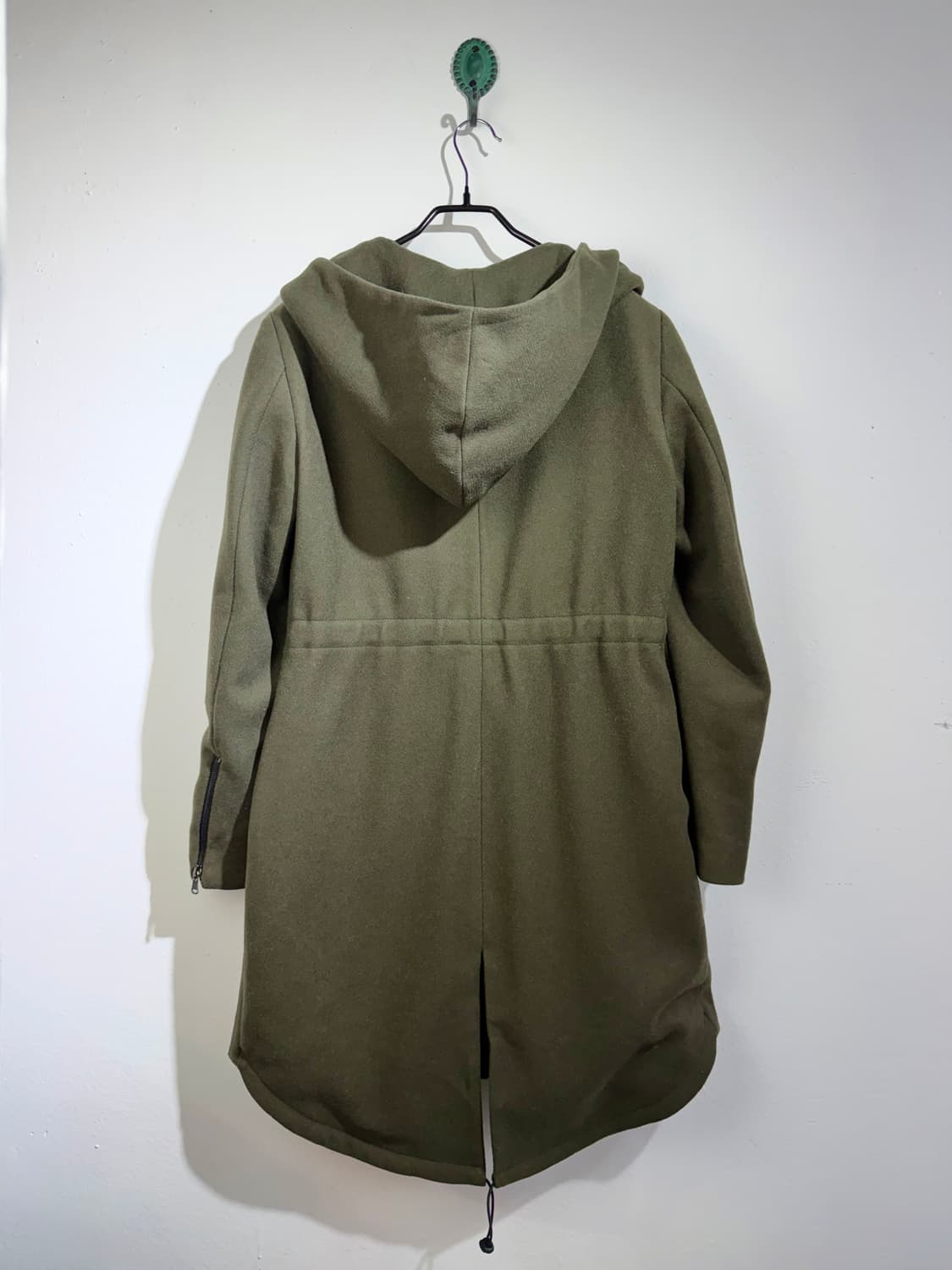  Isabell Lopez COUTURE 비대칭 랩 파카 상품이미지3