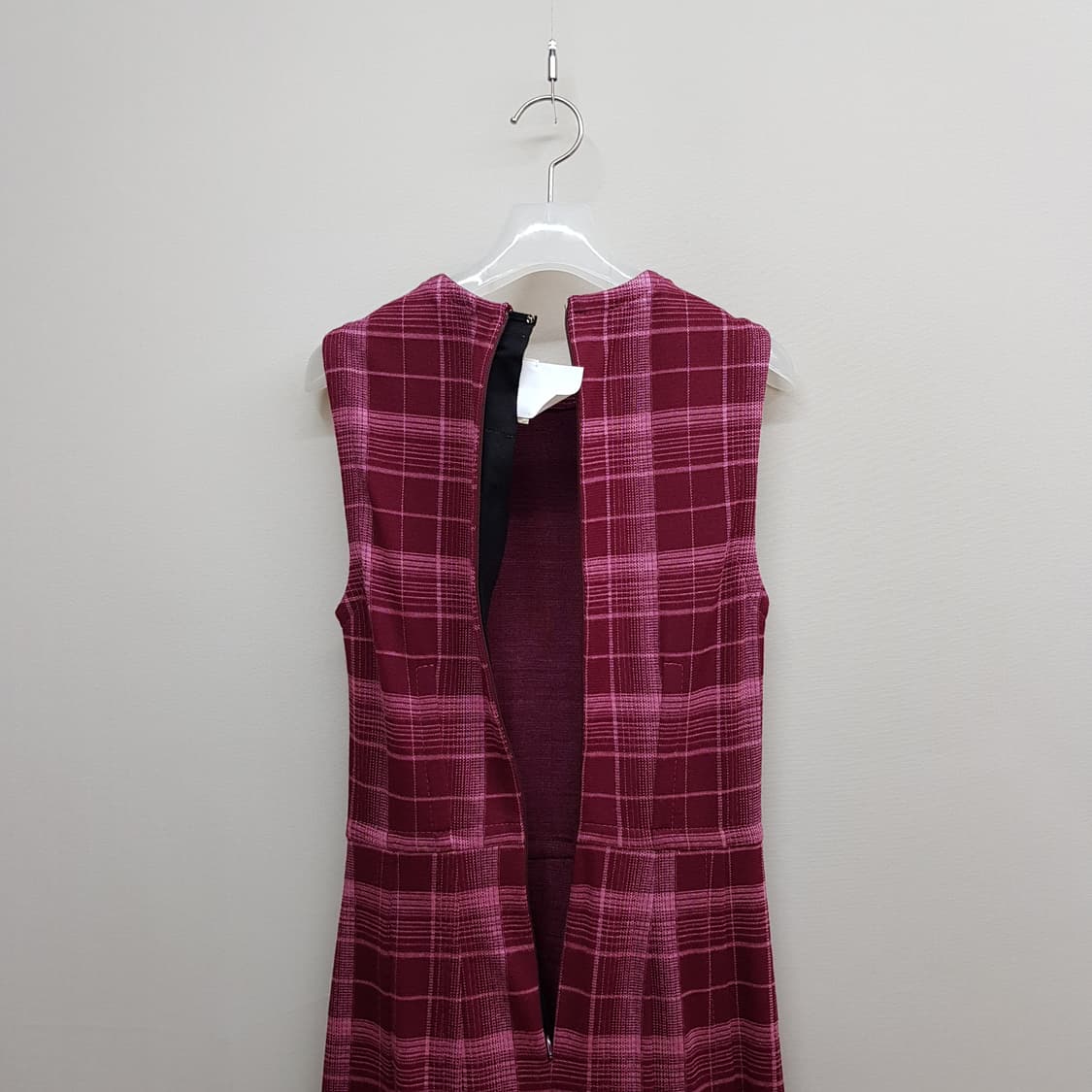 마르니 MARNI  체크 슬리브리스 플레어 원피스 38사이즈 상품이미지6