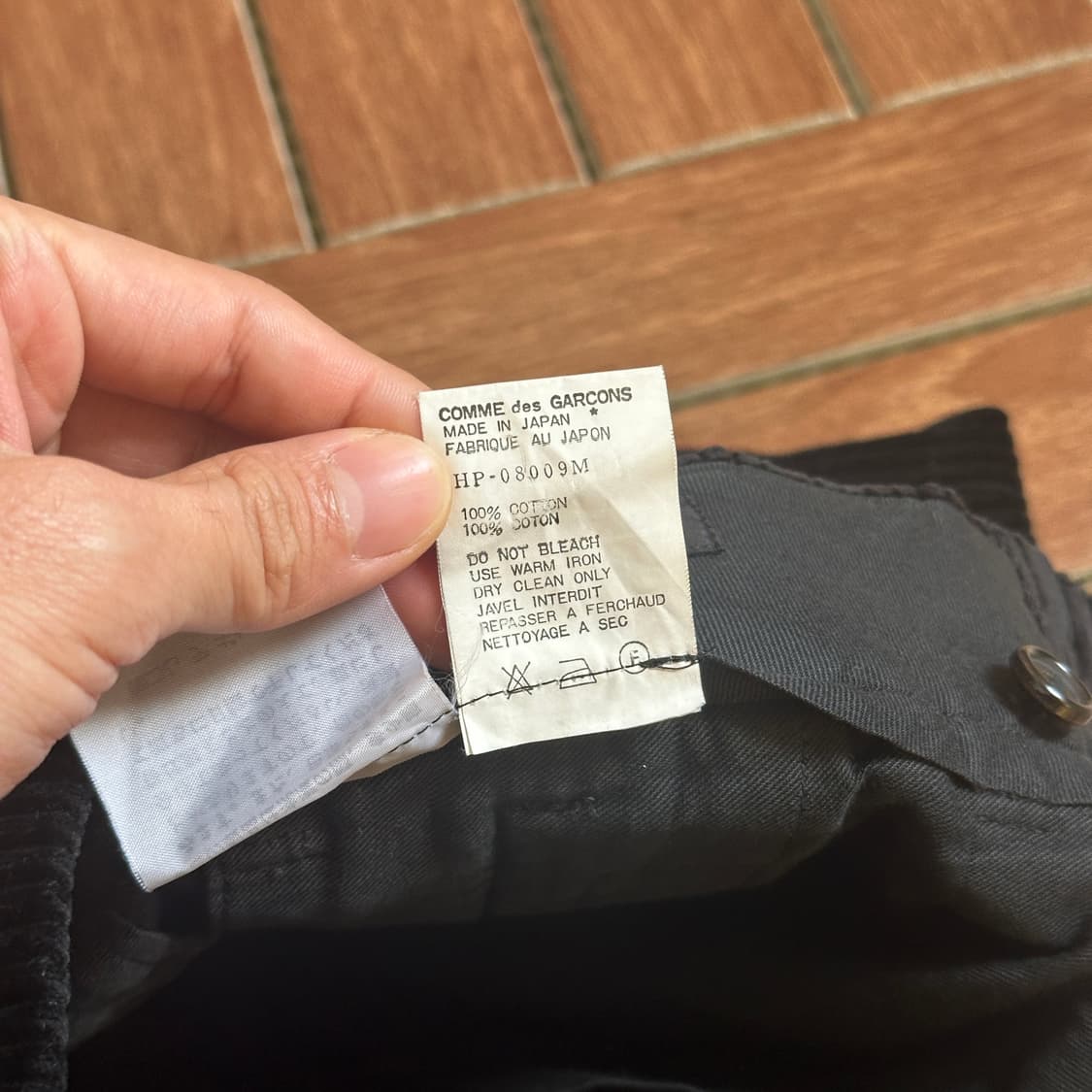 80‘s Comme des garcons homme pants 상품이미지8