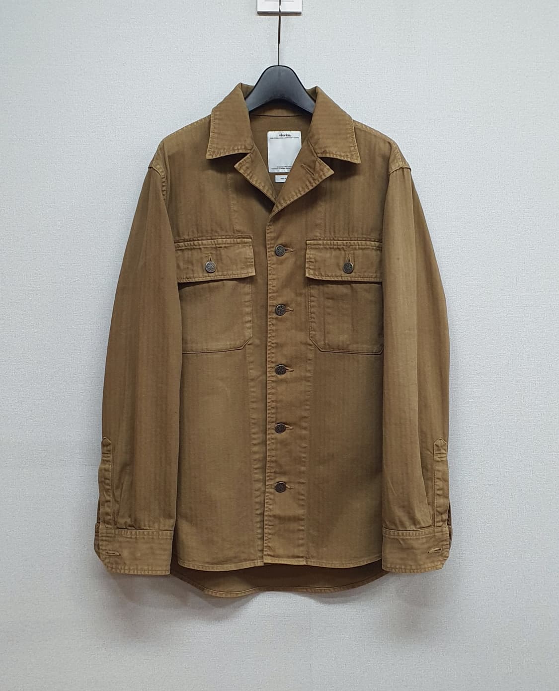 visvim.hbt 셔츠자켓 빈티지 커스텀 [미군 1943 자켓 모티브] 상품이미지1