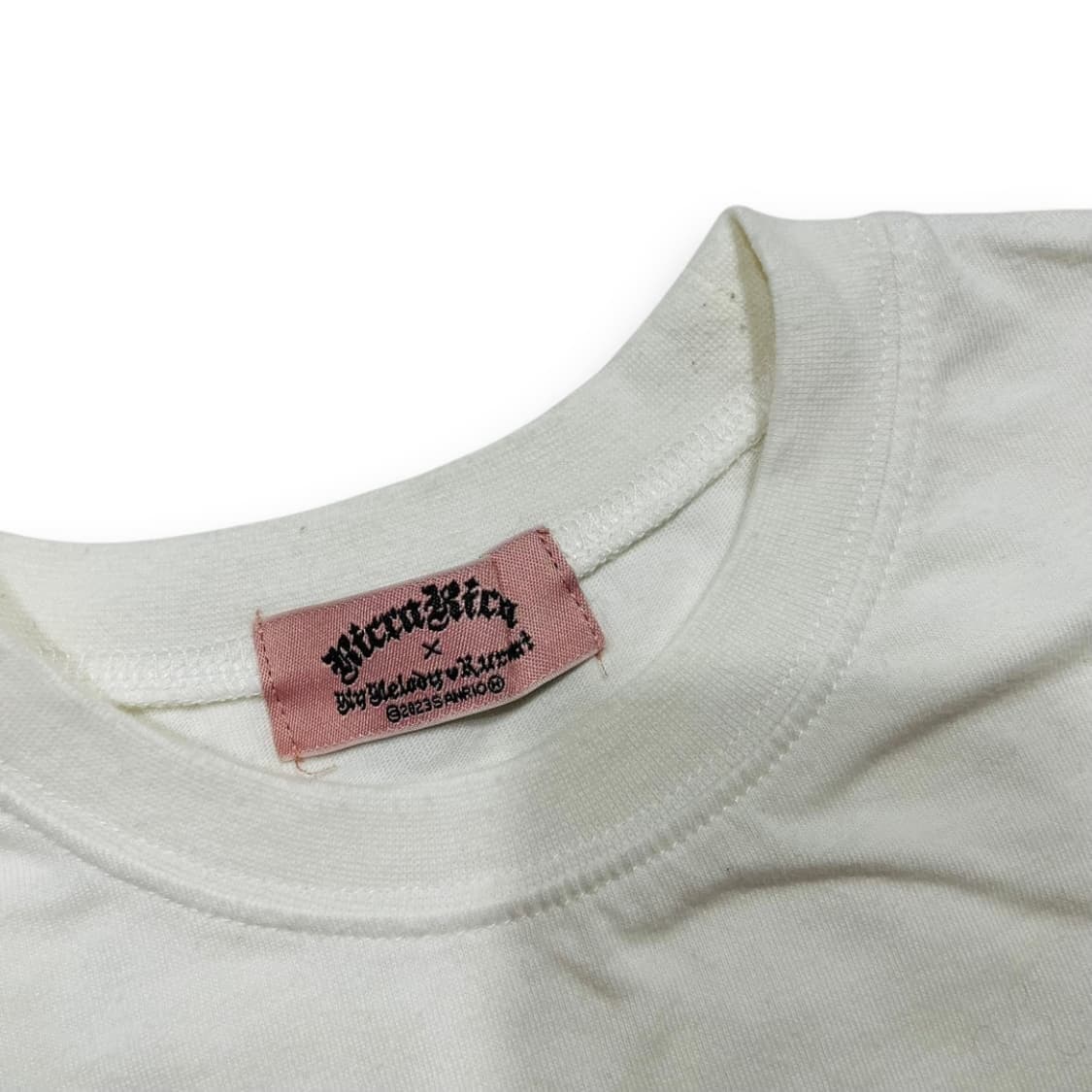 리카리카 x 마이멜로디 펑크 데빌 사이드 본디지 티셔츠 상품이미지4