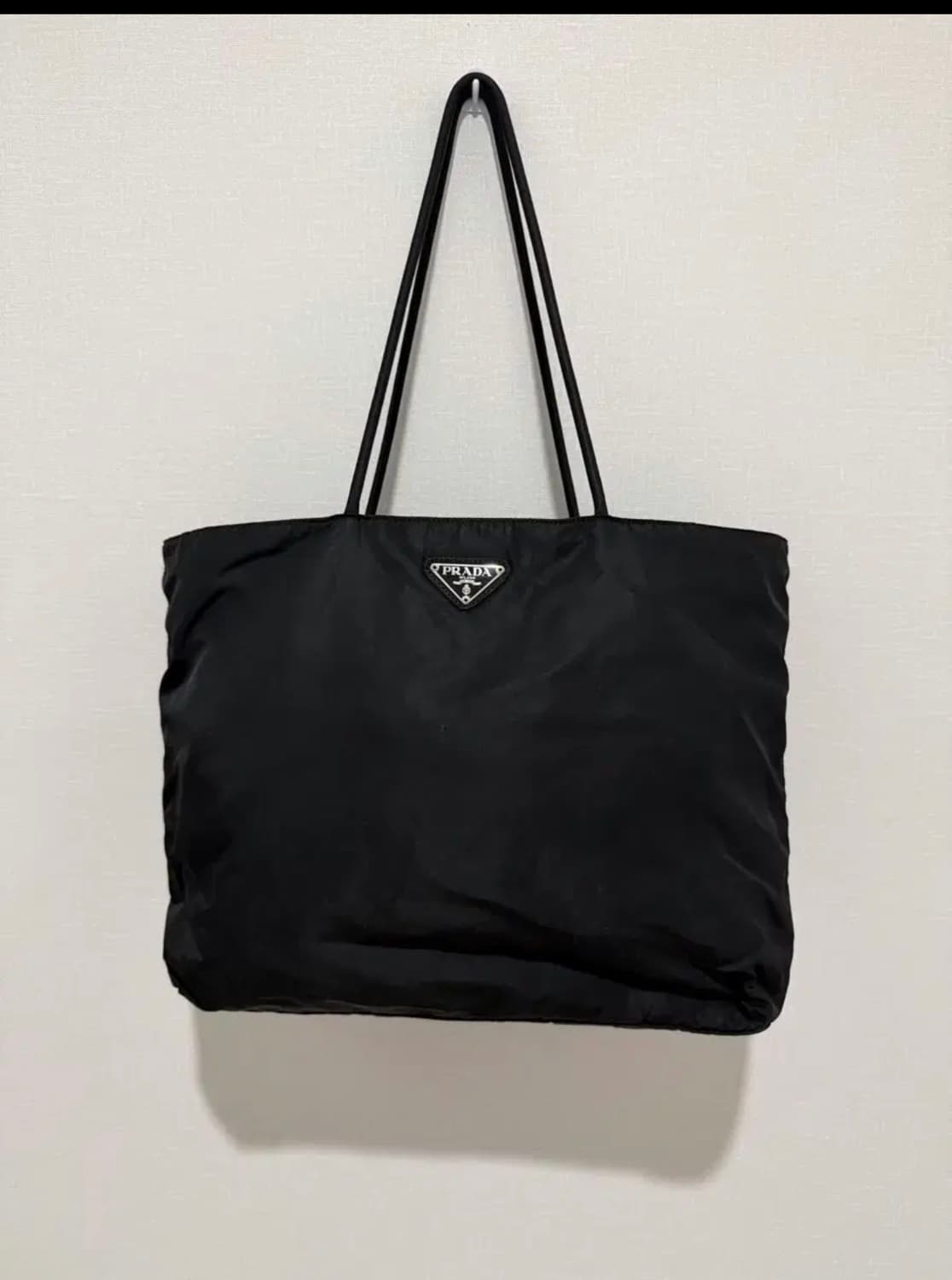 정품 프라다 포코노 나일론 블랙 토트백 숄더백 상품이미지1