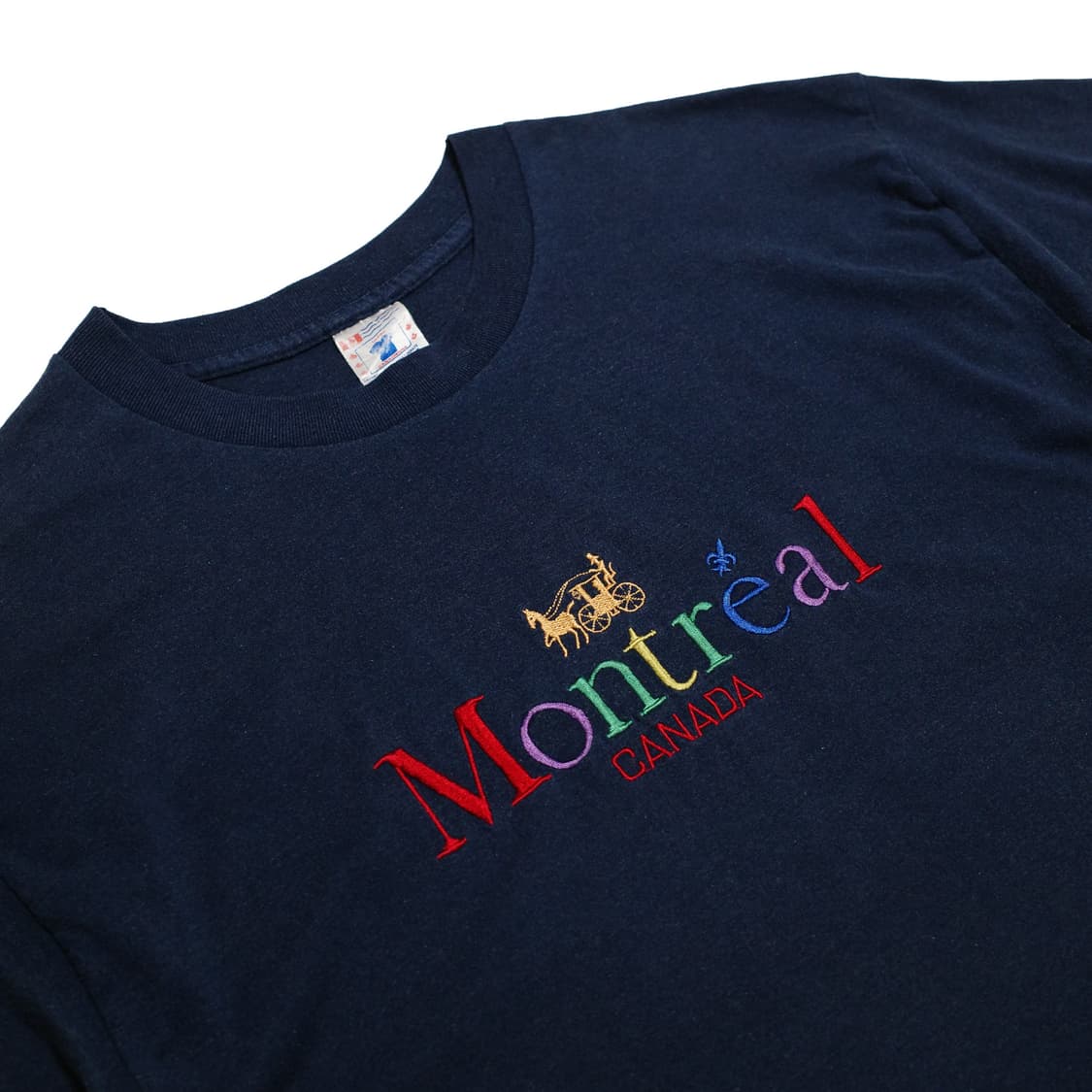 캐나다 Montreal 자수 티셔츠 (90s) 상품이미지3