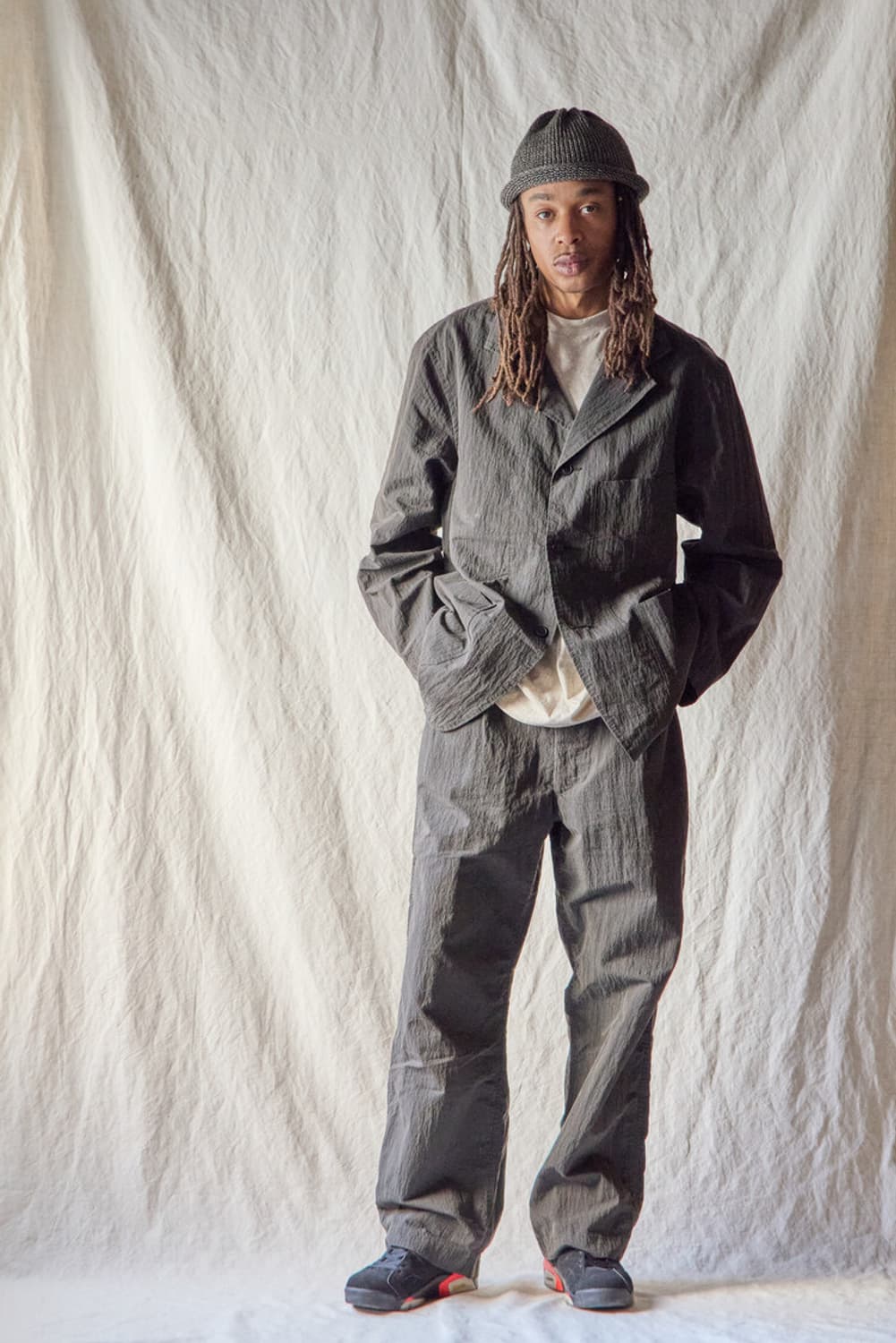 엔즈앤즈민즈 25ss 워크자켓 셋업 상품이미지1