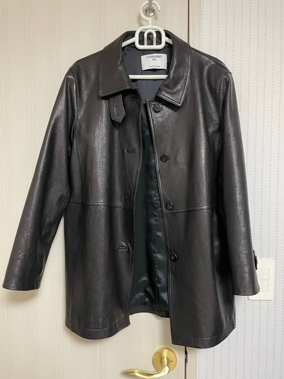 윈터착용) 튜드먼트 천연가죽 램스킨 래더자켓 상품이미지9