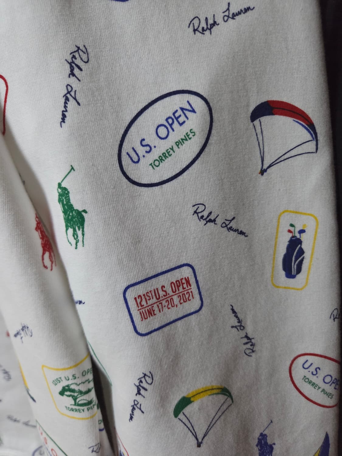 폴로 랄프로렌 골프 US오픈.맨투맨 상품이미지3