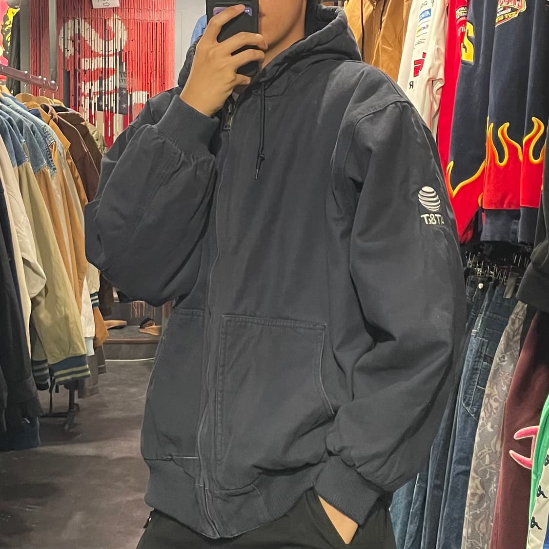 [IM] VTG 네이비후드 워크자켓 상품이미지8