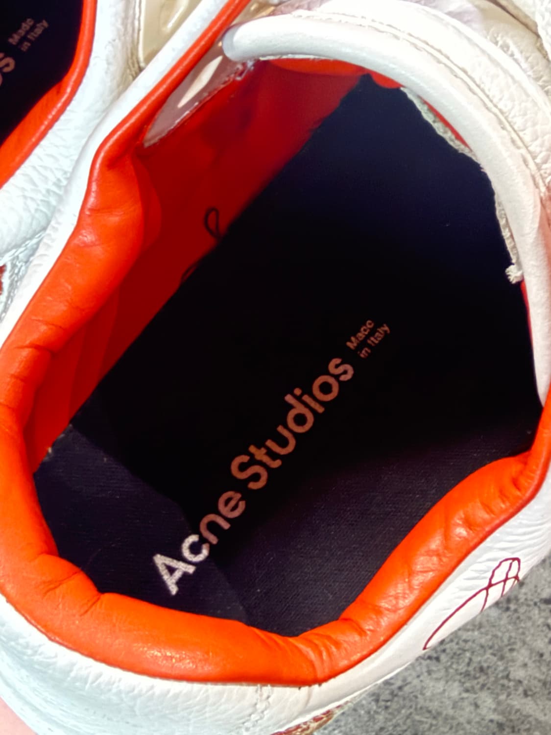 아크네스튜디오 로우탑 스니커즈 상품이미지3