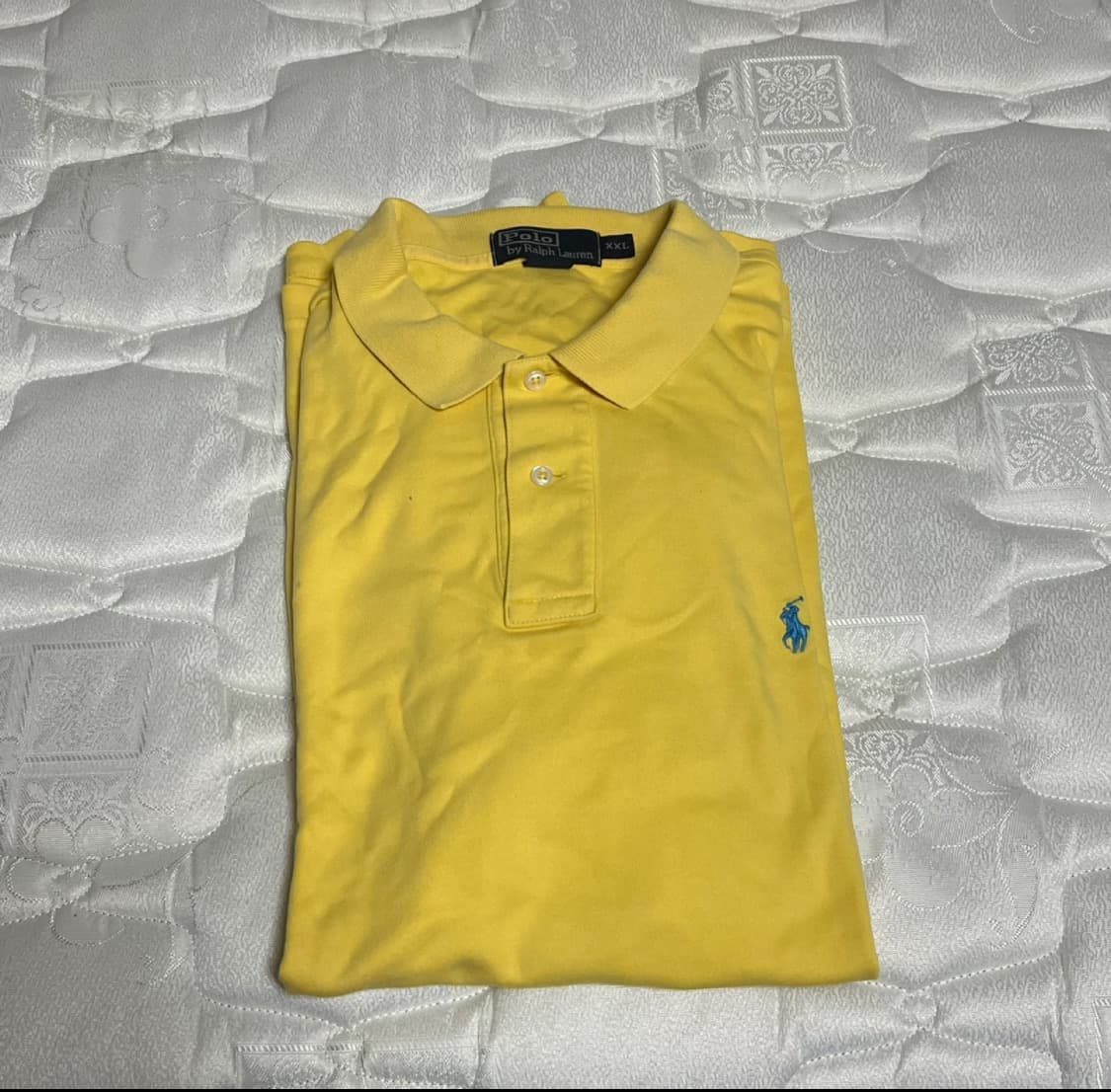 폴로 랄프로렌 카라티 연노랑 XXL 상품이미지1
