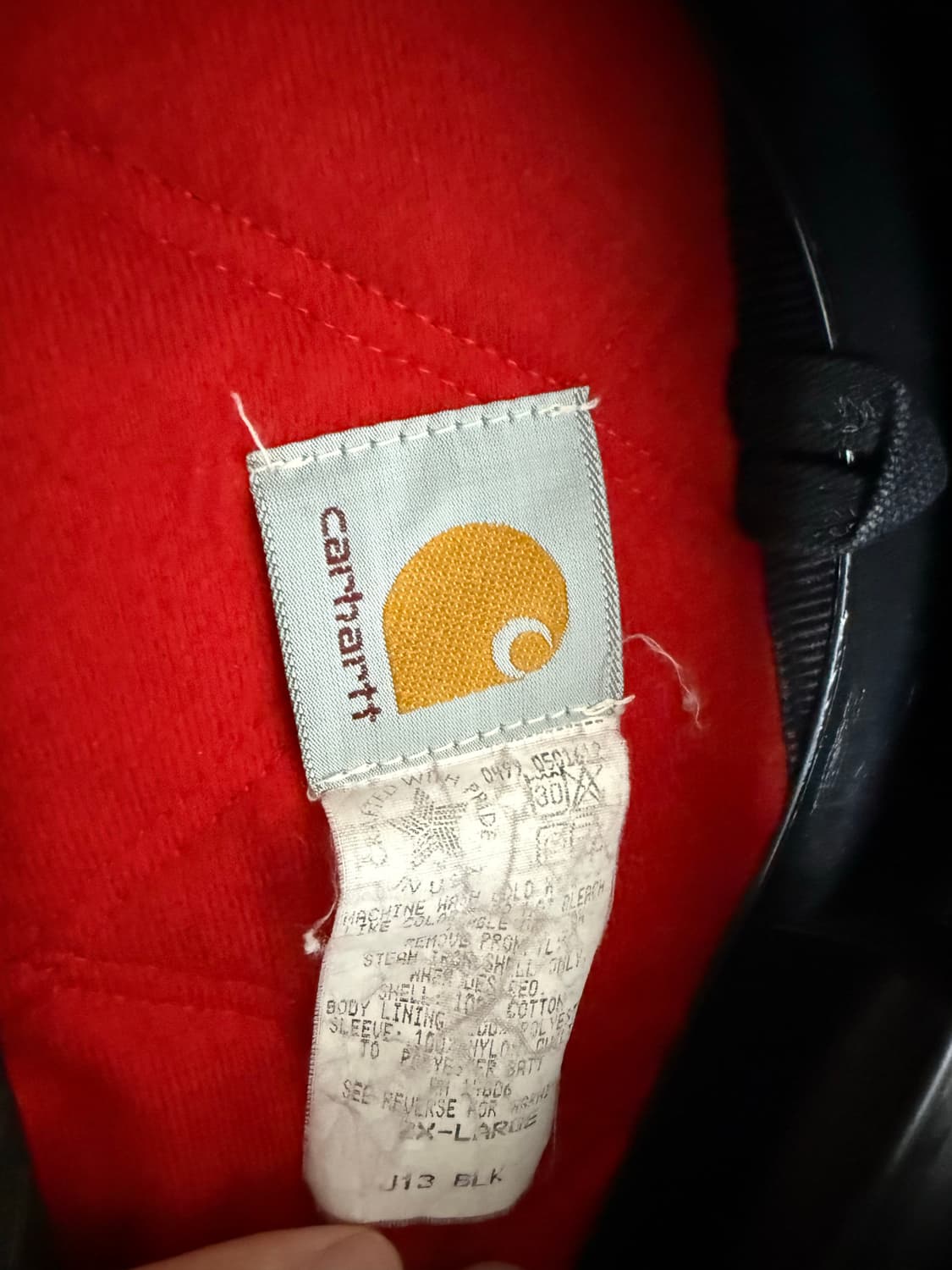 칼하트 산타페 j13 블랙 2XL 상품이미지3