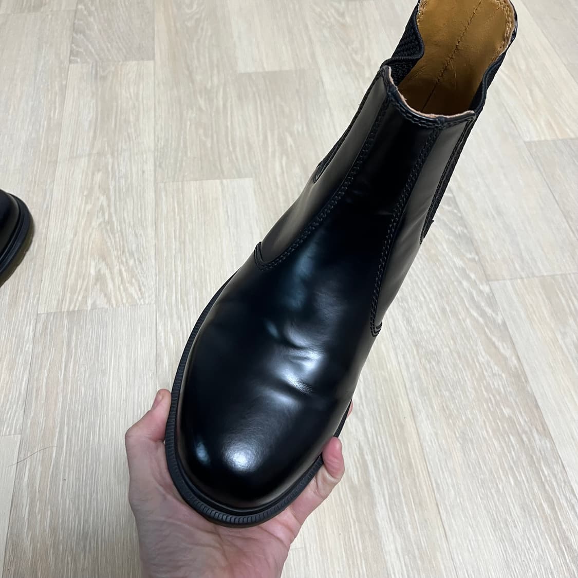 (260) 닥터마틴 Dr.martens 2976 첼시부츠 스무스레더 블랙 상품이미지6