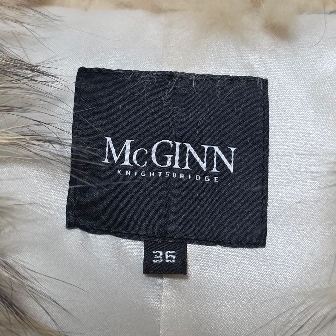 빈티지 라쿤폭스털 퍼베스트 상품이미지4