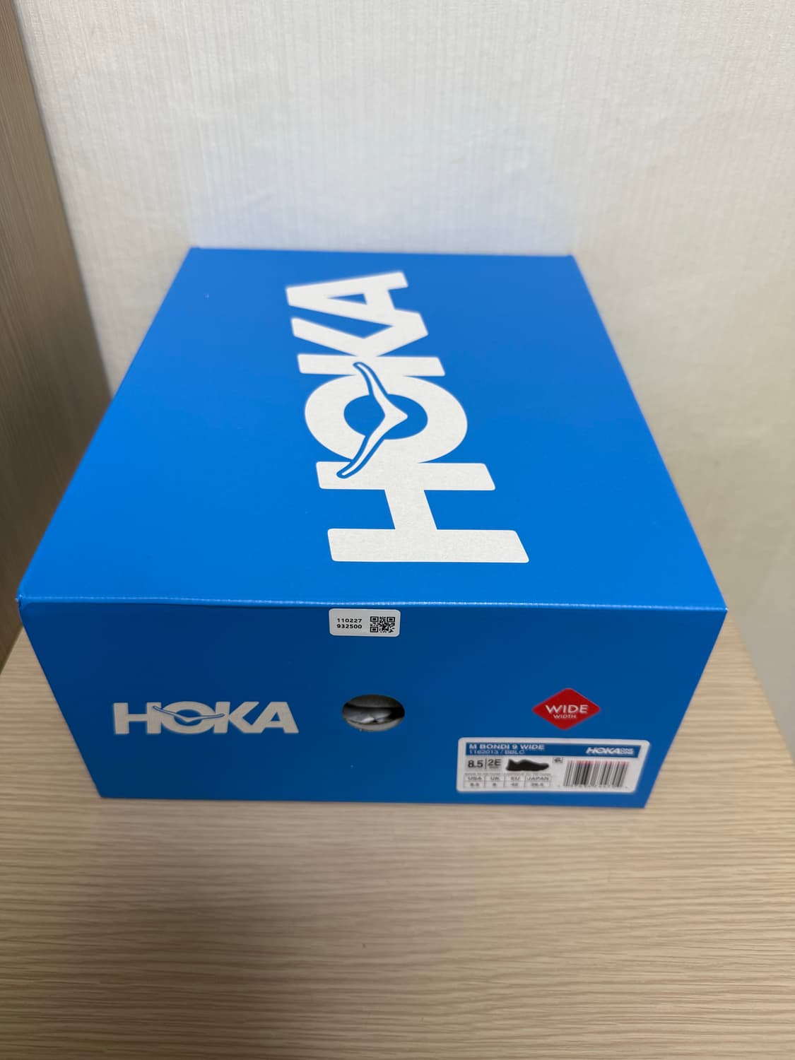호카 본디 9 블랙 - 와이드 상품이미지2