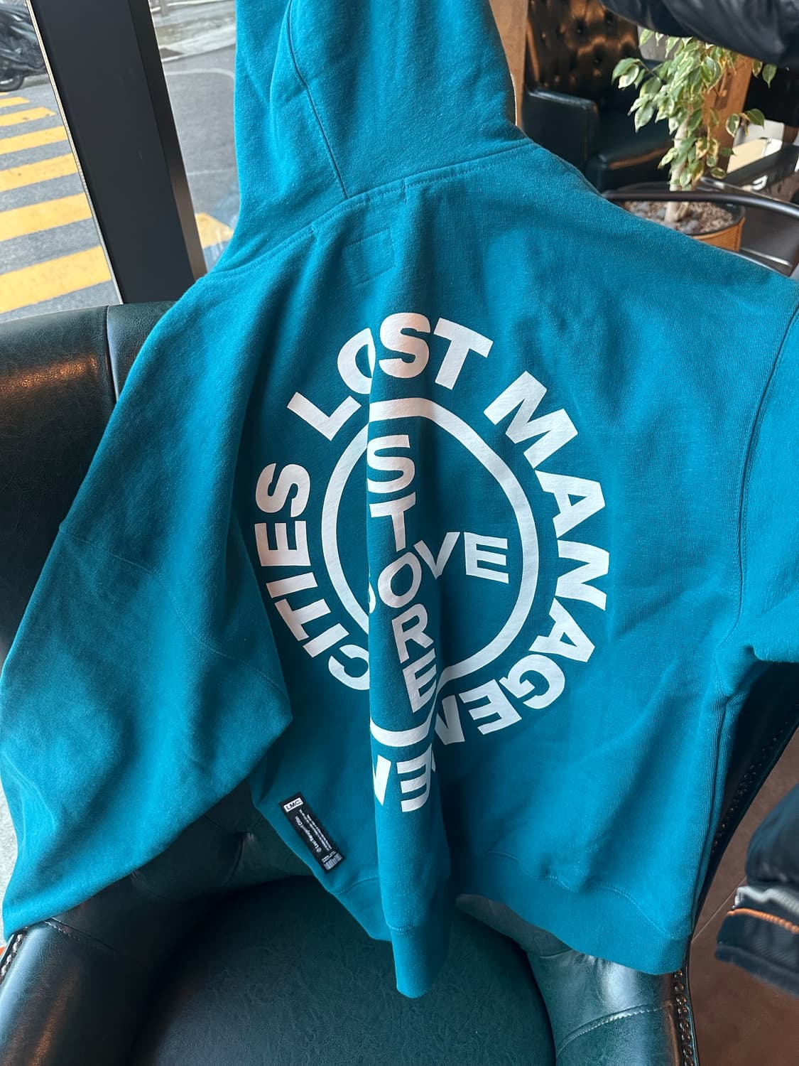 LMC x A6OVE 후드티 dk teal L 사이즈 상품이미지5