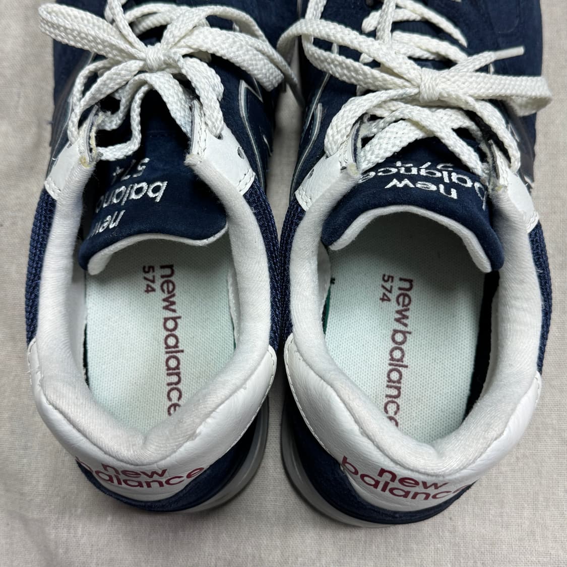 뉴발란스 스웨이드 네이비 574 280 상품이미지4