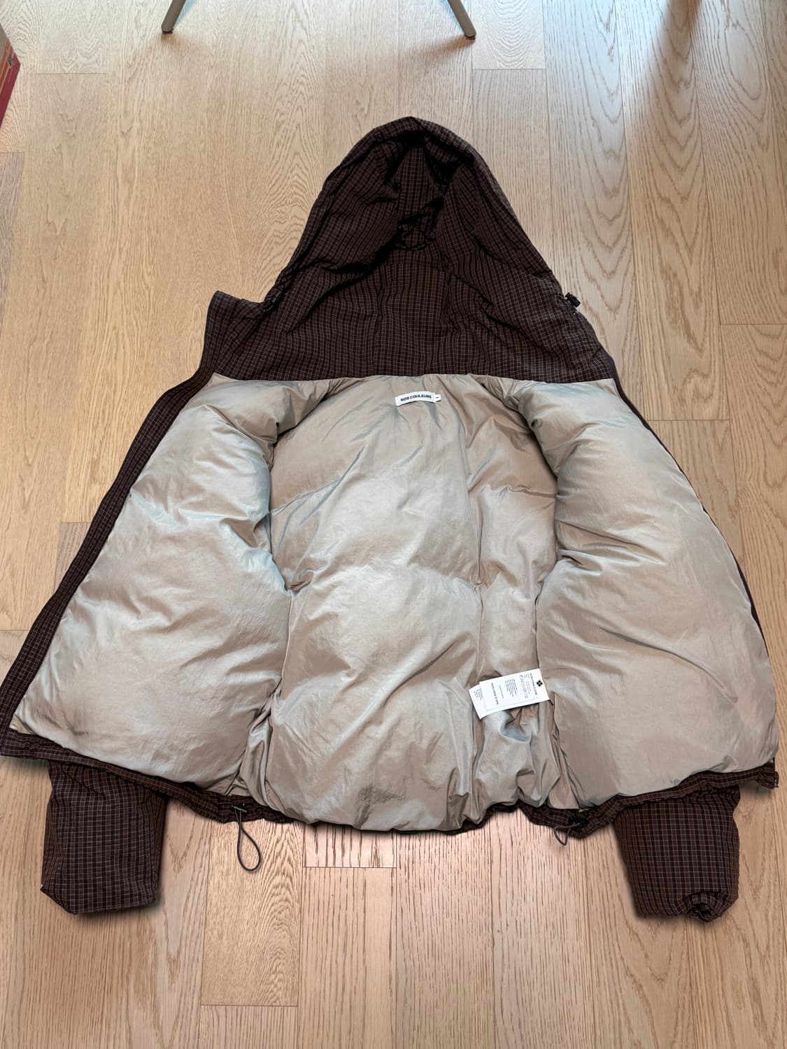 [1] 노쿨러스 바이트 푸퍼 패딩 브라운 상품이미지3