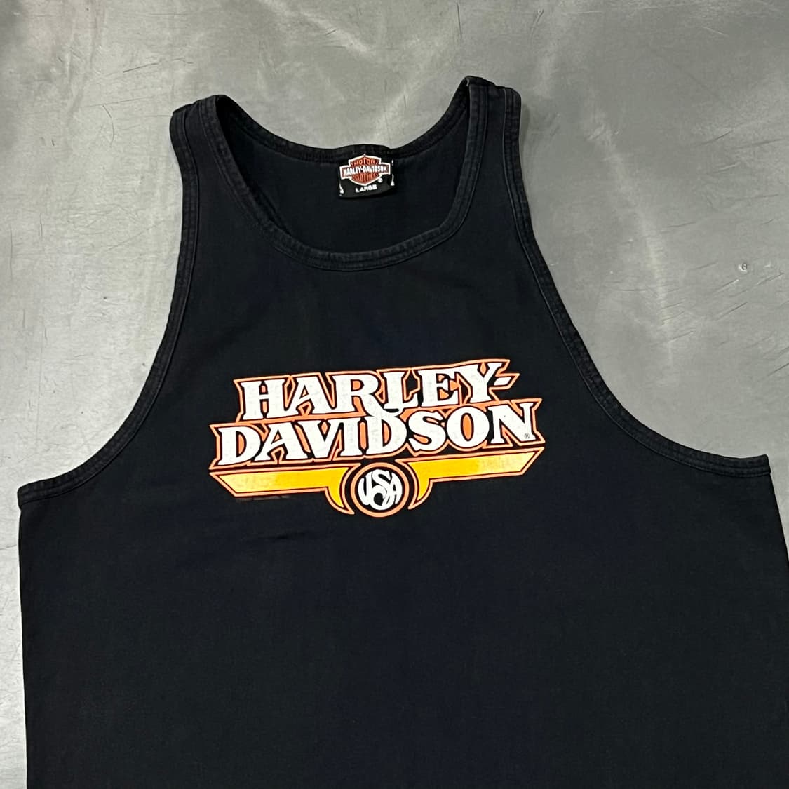  할리데이비슨 프린팅 슬리브리스 y15752 상품이미지3